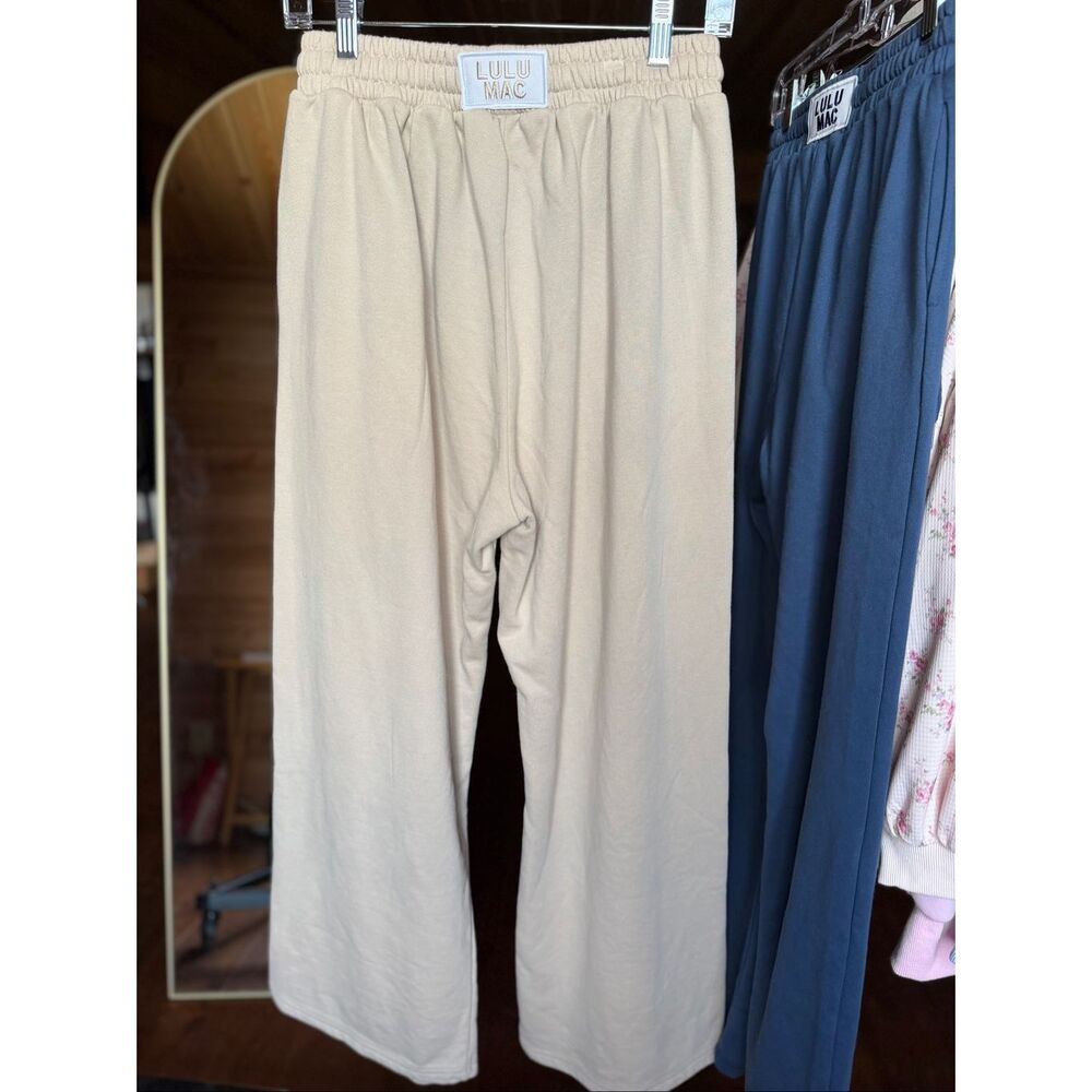 White lulu mac sweatpants nwt - Picture 4 of 6
